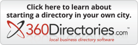 Start a 360Directory in your city.